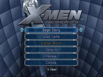 X-Men Legends screen shot title